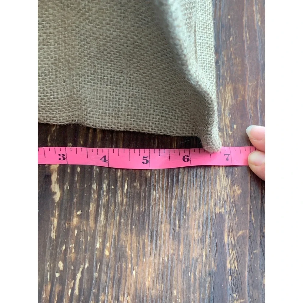 Korissa Handmade Jute Aloha Tote Bag Natural‎ Tan Beach Shopper fabric lined